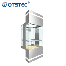 Стеклянные лифты OTSTEC Высококачественный полный стеклянный обзорный панорамный лифт